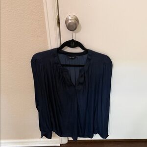 Vera Wang Midnight Blue Blouse